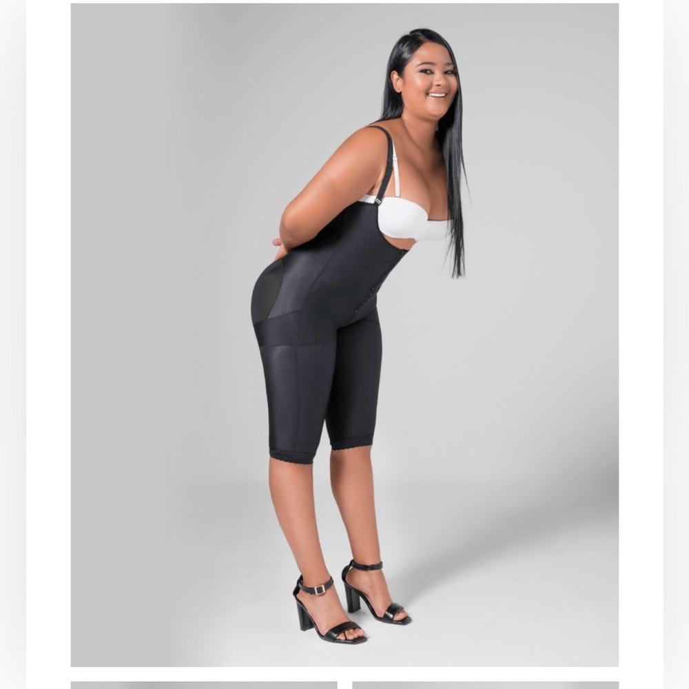 Colombian shaping girdle, looks better with each garment.